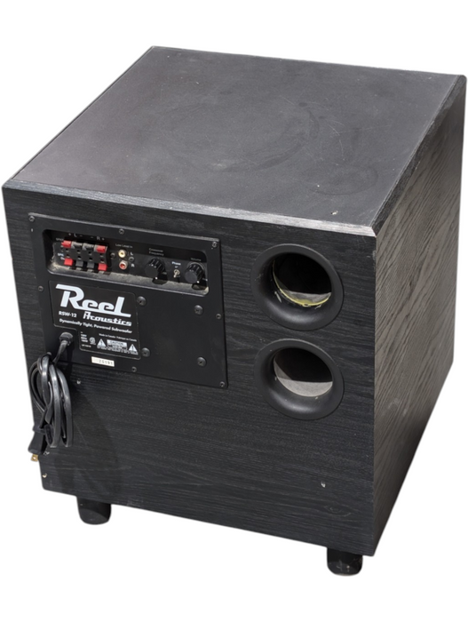 Reel Acoustics RESW-12 Dynamically Tight Power Subwoofer PLEASE READ