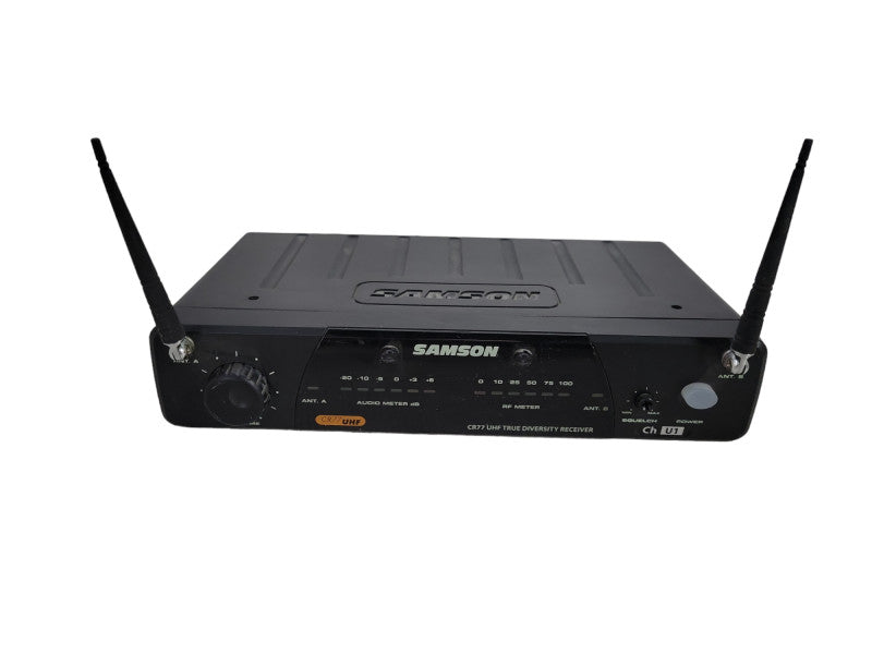 Samson CR77 U6 UHF True Diversity Receiver For Wireless Mic !