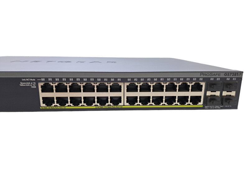 NETGEAR ProSafe GS728TP | 24-Port Gigabit PoE Smart Network Switch