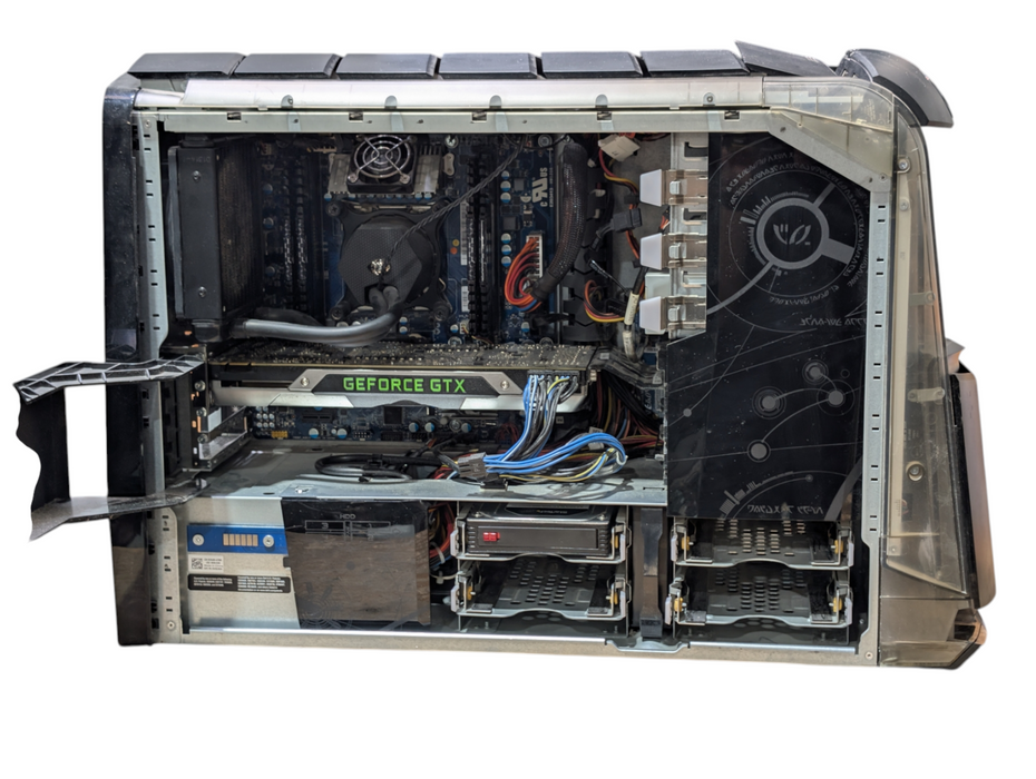 Alienware Aurora R4 Intel Core i7-3960X 32GB RAM 500GB SSD NVIDIA GTX 690 GPU