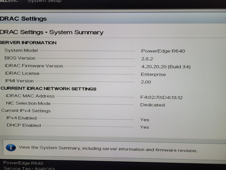 Dell PowerEdge R640 - Xeon Gold 6136 16GB DDR4 PERC H330 Mini 2x750W PSU