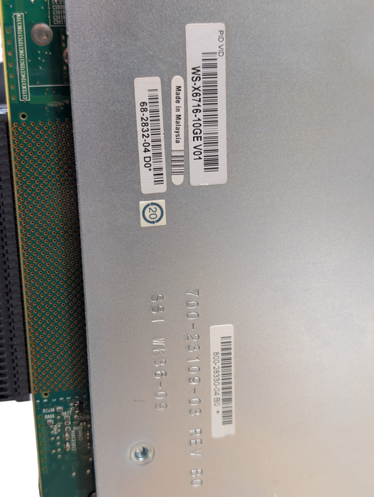 Cisco WS-X6716-10GE Switch Module 10 Gigabit