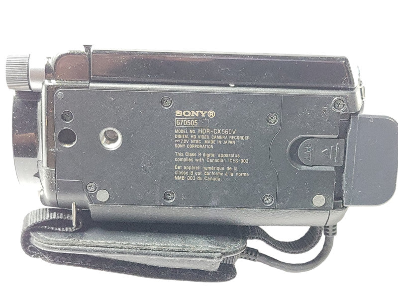 SONY Handycam HDR-CX560V Digital Video Camera, READ _