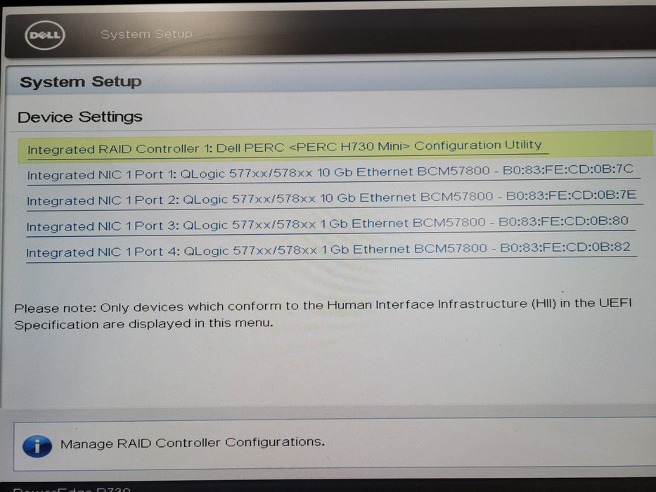 Dell PowerEdge R730 16x 2.5" - 2x Xeon E5-2620v3 16GB DDR4 PERC H730 Mini
