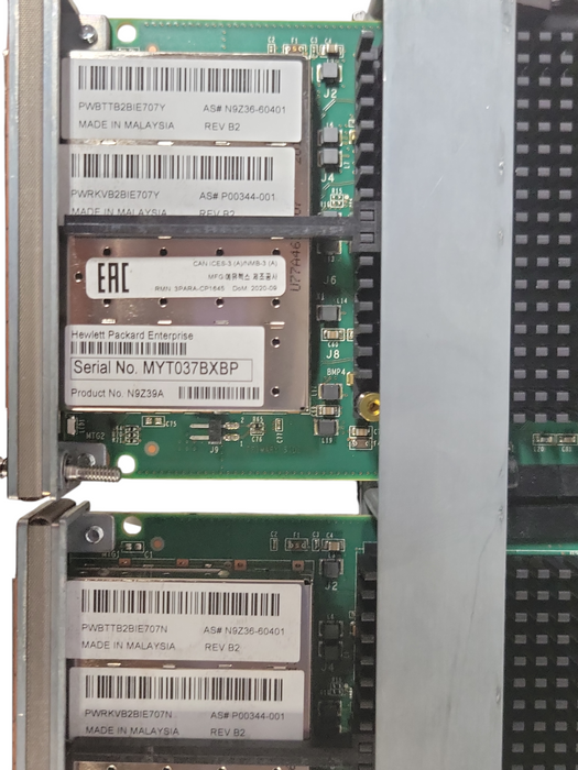 HP PRIMERA 670 NODE CONTROLLER N9Z54-63001 w/ 2x 32Gb FC, No CPU/RAM/SSD, READ