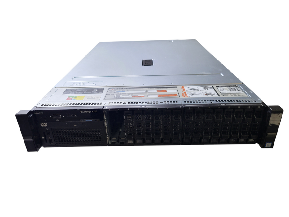 Dell PowerEdge R730 - 2x Xeon E5-2667 v4 32GB DDR4 PERC H730 Mini 2x750W PSU