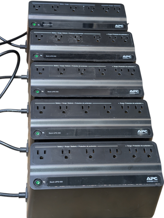 Lot of 5x APC Back-UPS Please READ