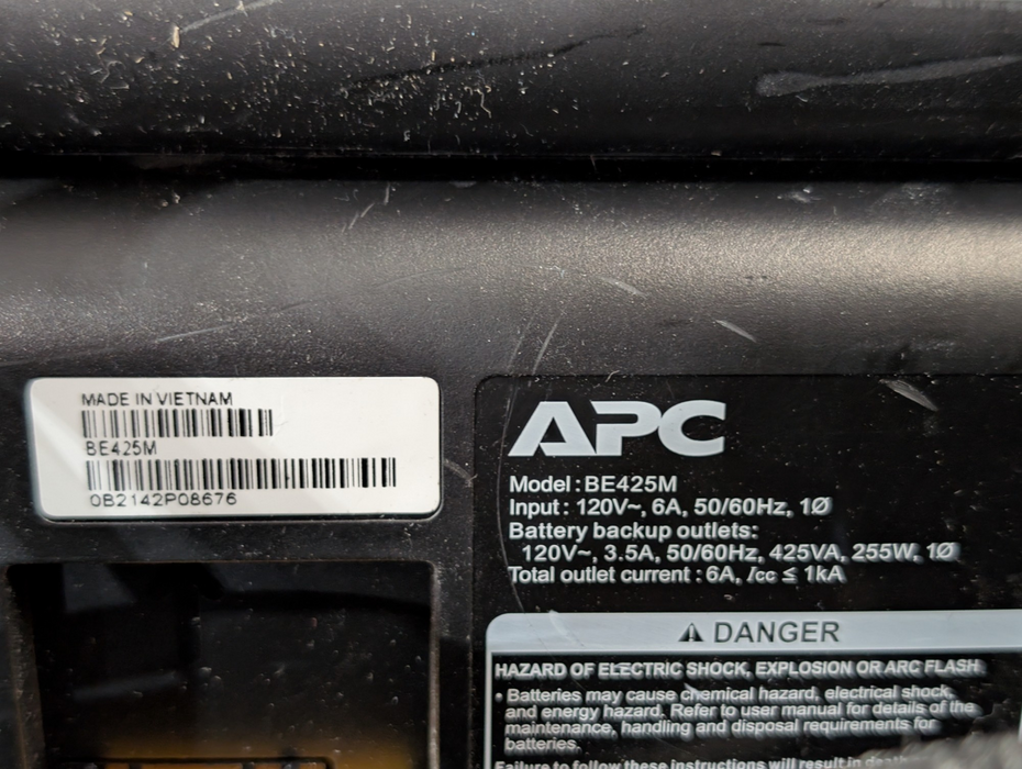 Lot of 5x APC Back-UPS Please READ