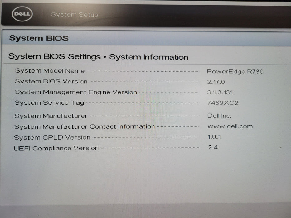 Dell PowerEdge R730 16x 2.5" - 2x Xeon E5-2667 v4 16GB DDR4 PERC H730 Mini READ