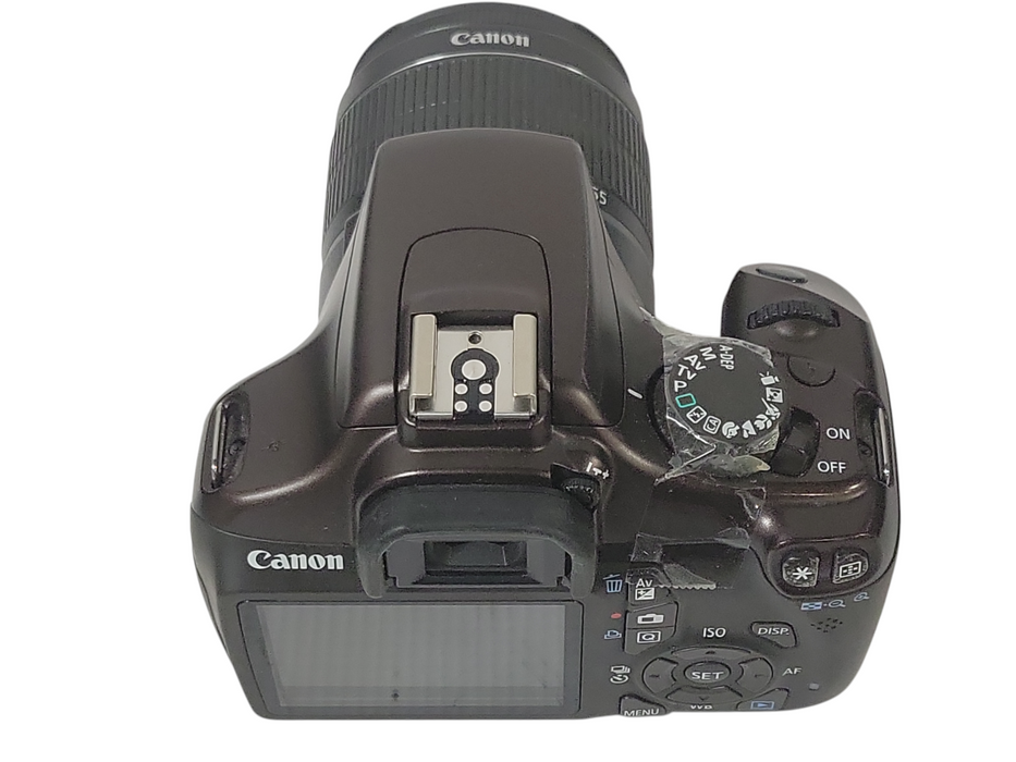 Canon EOS rebel T3 with Canon EFS 18-55mm, No battery/SD Card, READ