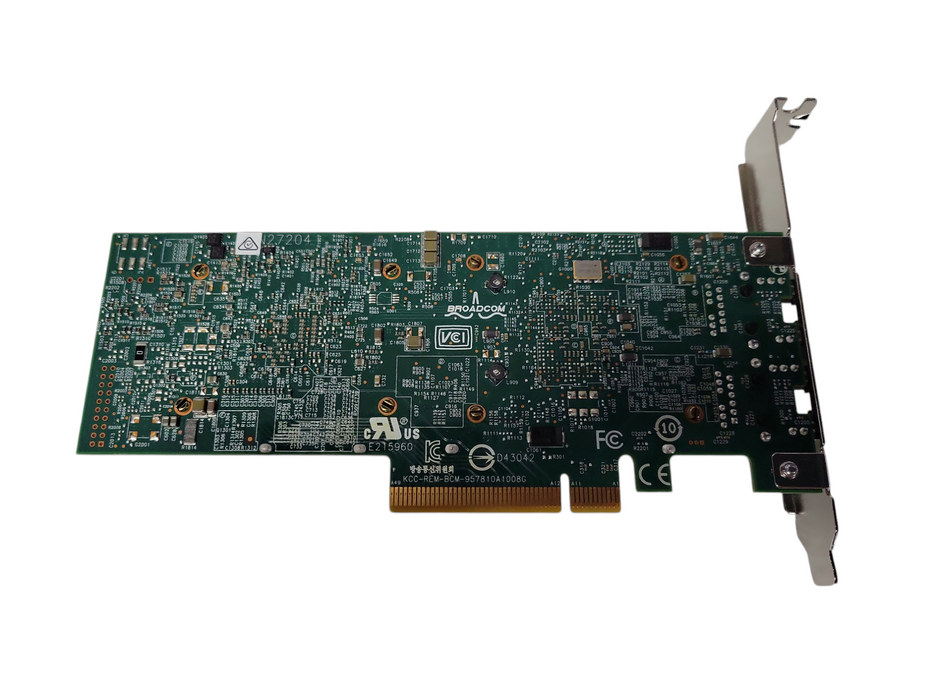 Dell Broadcom 57810S 10GbE SFP+ Dual Port PCIe Server NIC 0W1GCR