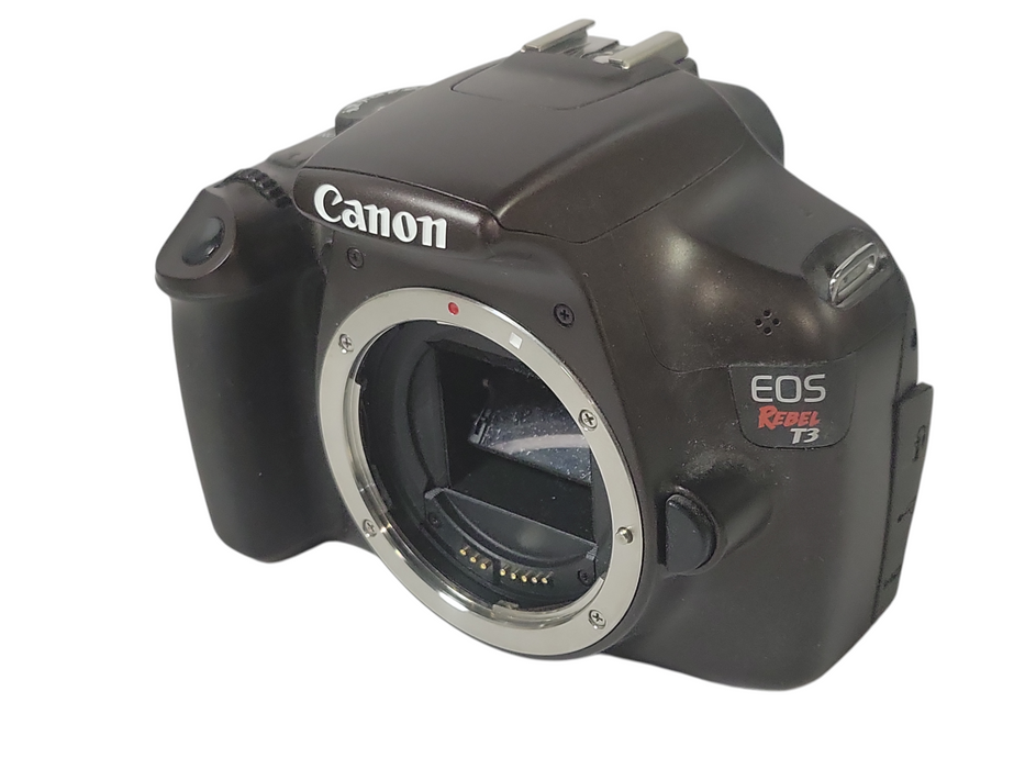 Canon EOS rebel T3 camera body only, no battery/SD Card/Lens, READ
