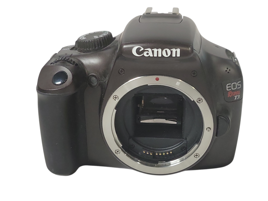Canon EOS rebel T3 camera body only, no battery/SD Card/Lens, READ