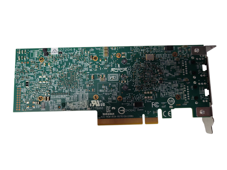 Dell Broadcom 57810S 10GbE SFP+ Dual Port PCIe Server NIC 0W1GCR Low Profile