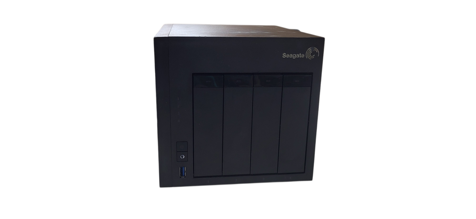 Seagate NAS 4 Bay 0TB SRPD40 Network Storage, No Drives, No AC