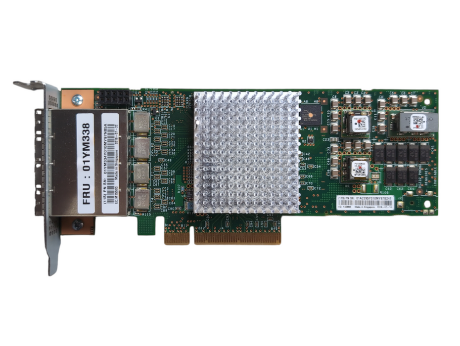 IBM 01YM338 Quad-Ports SAS 12Gb/s Low Profile Adapter