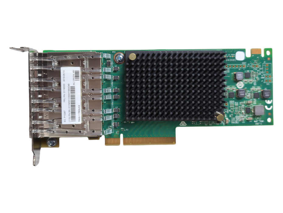IBM 01YM333 Emulex LightPulse LPe31004-M6-EIO 4-Port 16Gb Adapter +4xSFP