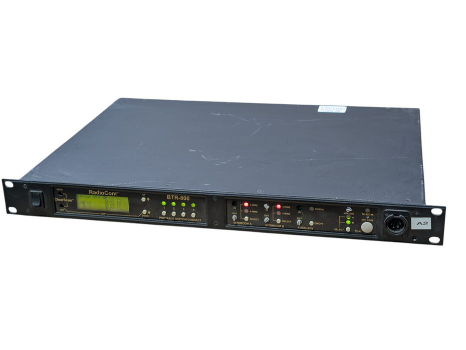 RadioCom BTR-800 Wireless Intercom Radio Base Station Please READ