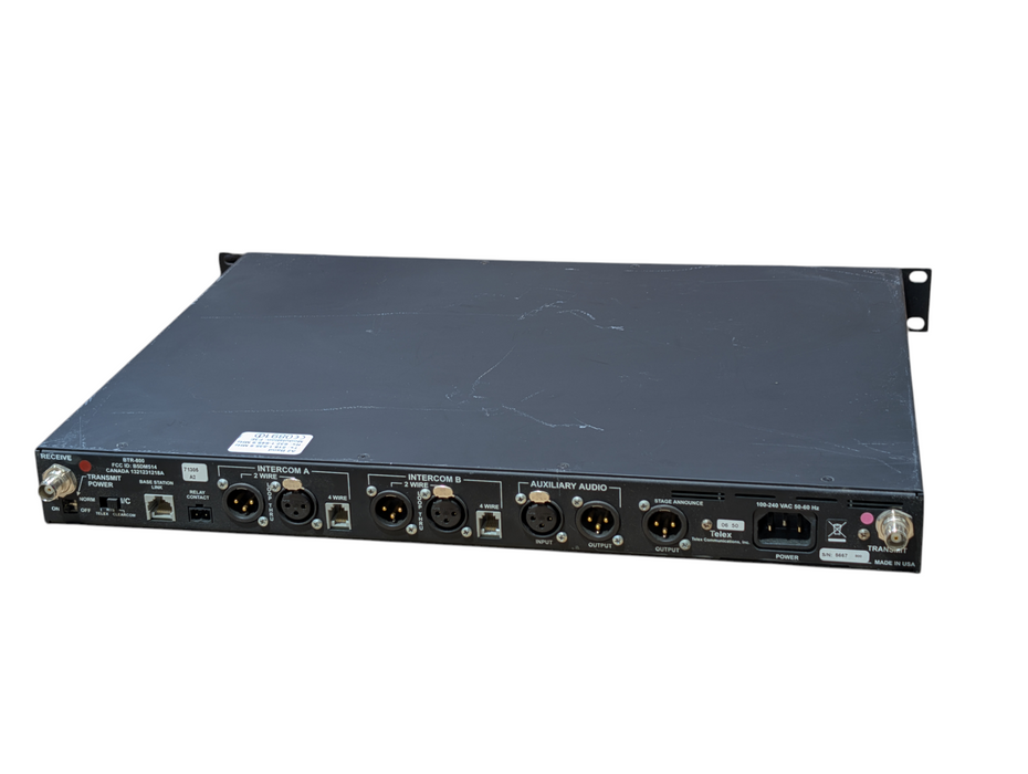 RadioCom BTR-800 Wireless Intercom Radio Base Station Please READ