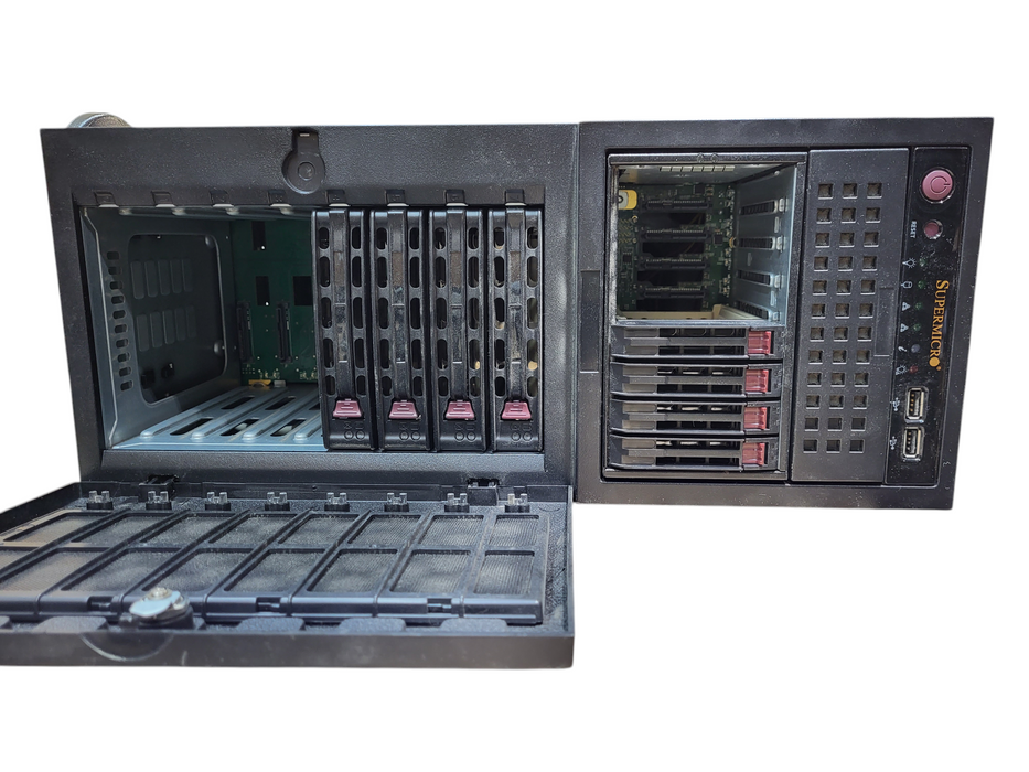 Supermicro X11DPH-T  8x 2.5"/3.5" Silver 4215 16GB DDR4 9460-16 RAID 2x 920W PSU