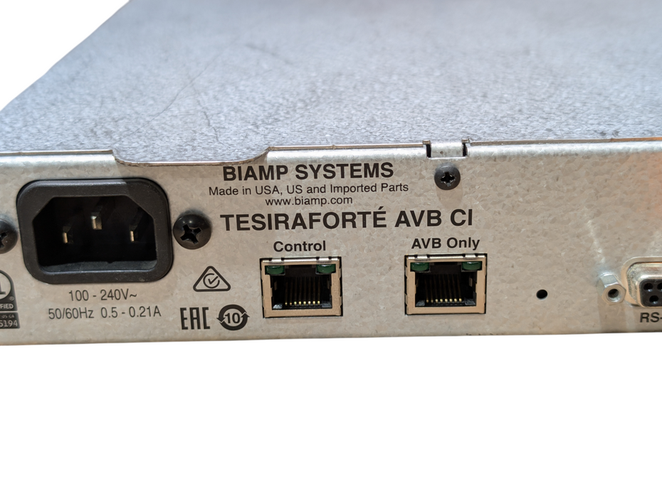 BiAmp Tesira Forte AVB CI Digital Audio Signal Processor Please READ