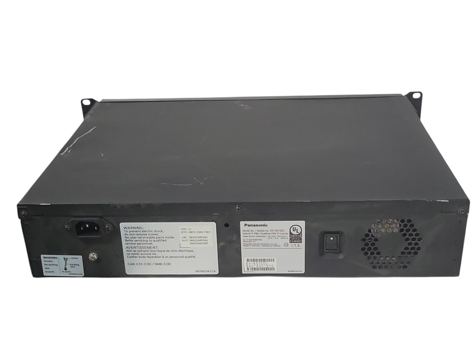 Panasonic KX-NS700 Hybrid IP-PBX Communication System, READ