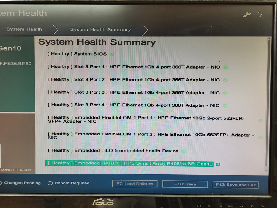 HP ProLiant ML350 Gen10 2.5" 2x SILVER 4215R @ 3.2GHz 16GB RAM P408i-a READ