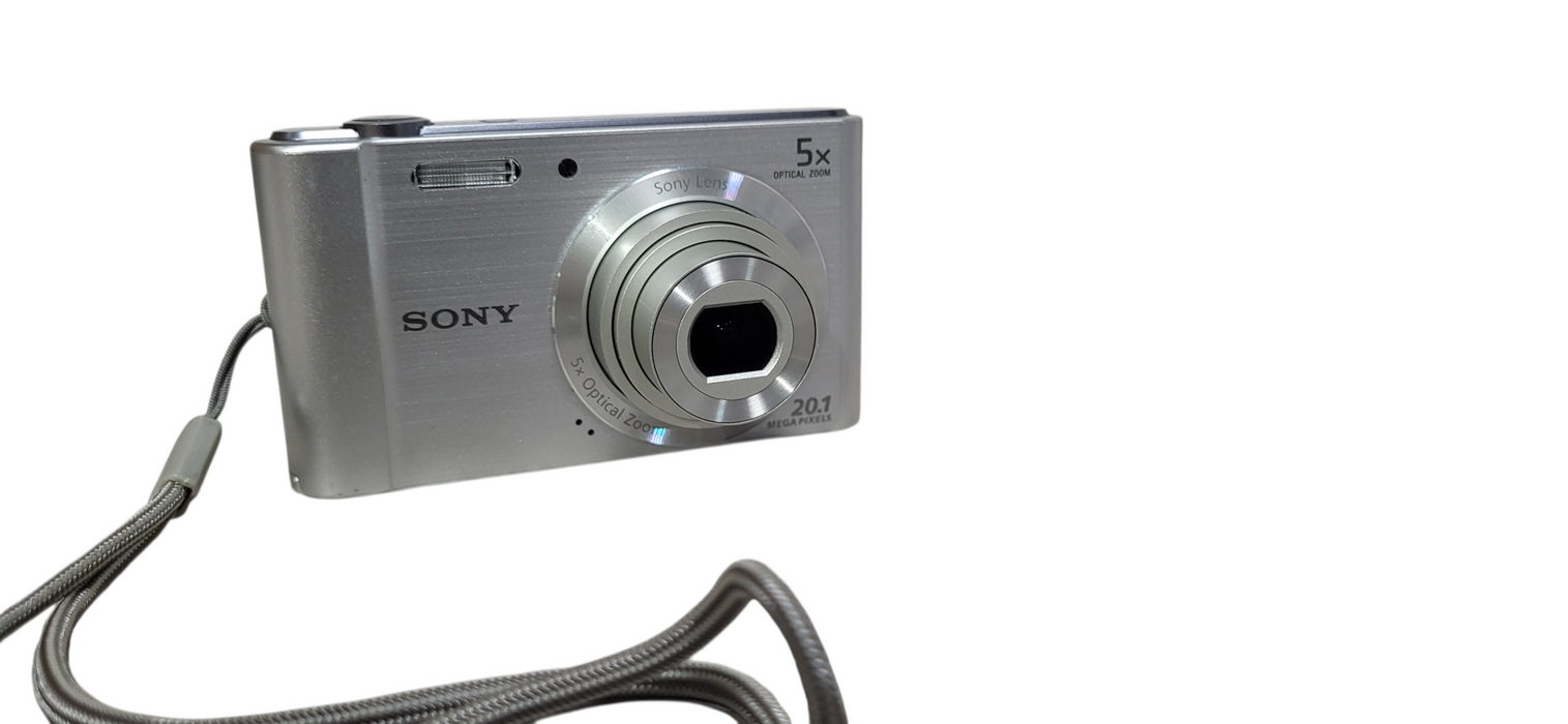 Sony Cyber-Shot DSC-W800 20.1MP 8x Digital Camera  W/ Battery