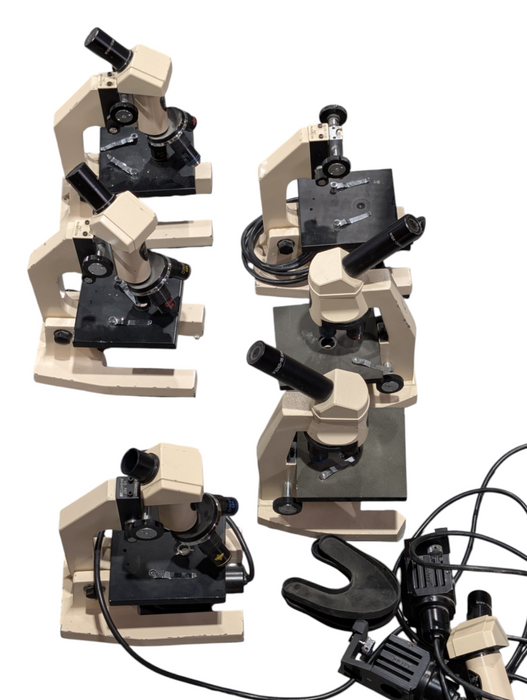 Lot of 6x SWIFT Microscopes and Parts