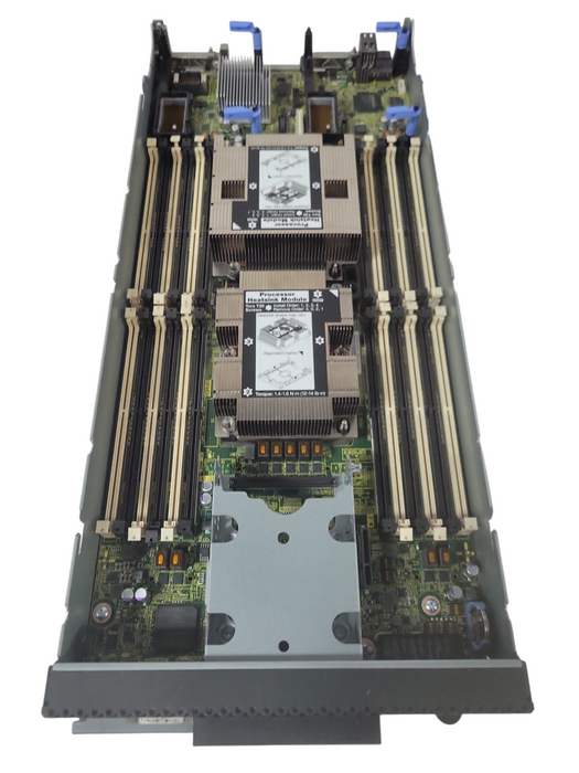 Lenovo ThinkSystem SN550 Blade with 2x Xeon Gold 6134 CPUs, No RAM, No HDD
