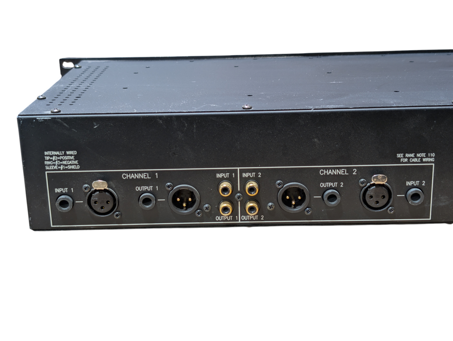 Rane ME-60 Dual Channel 30-Band Micro Graphic Equalizer EQ