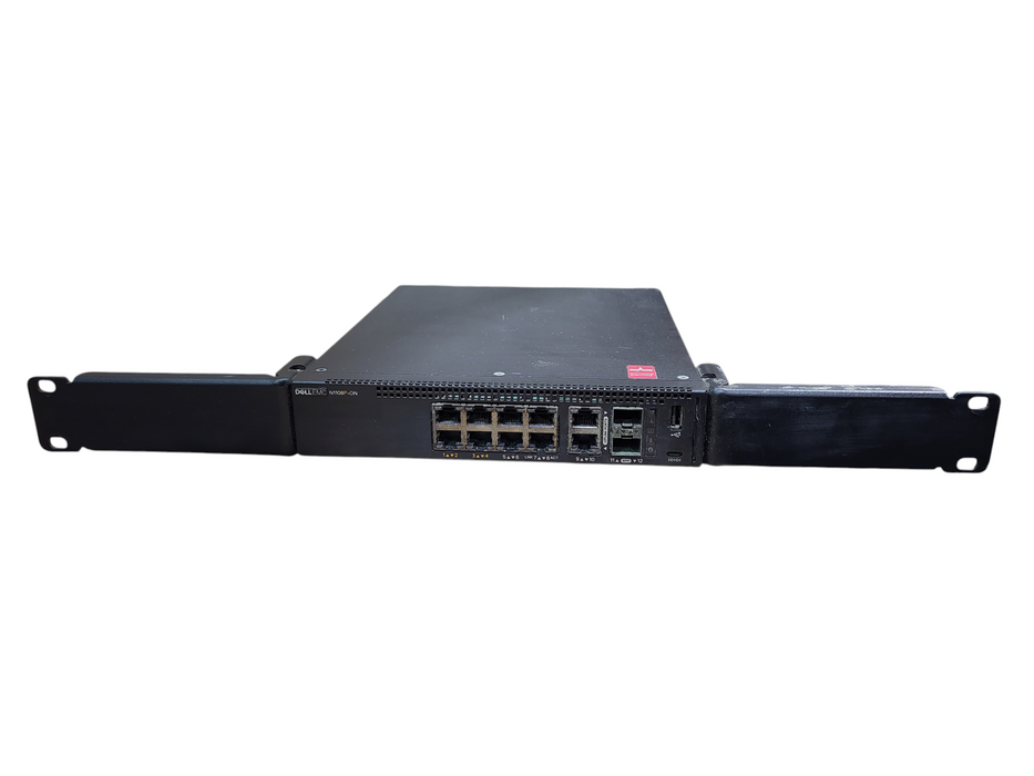 Dell EMC N1108P-ON 8-Port RJ45 1GbE - PoE / PoE+, SFP Ethernet Switch