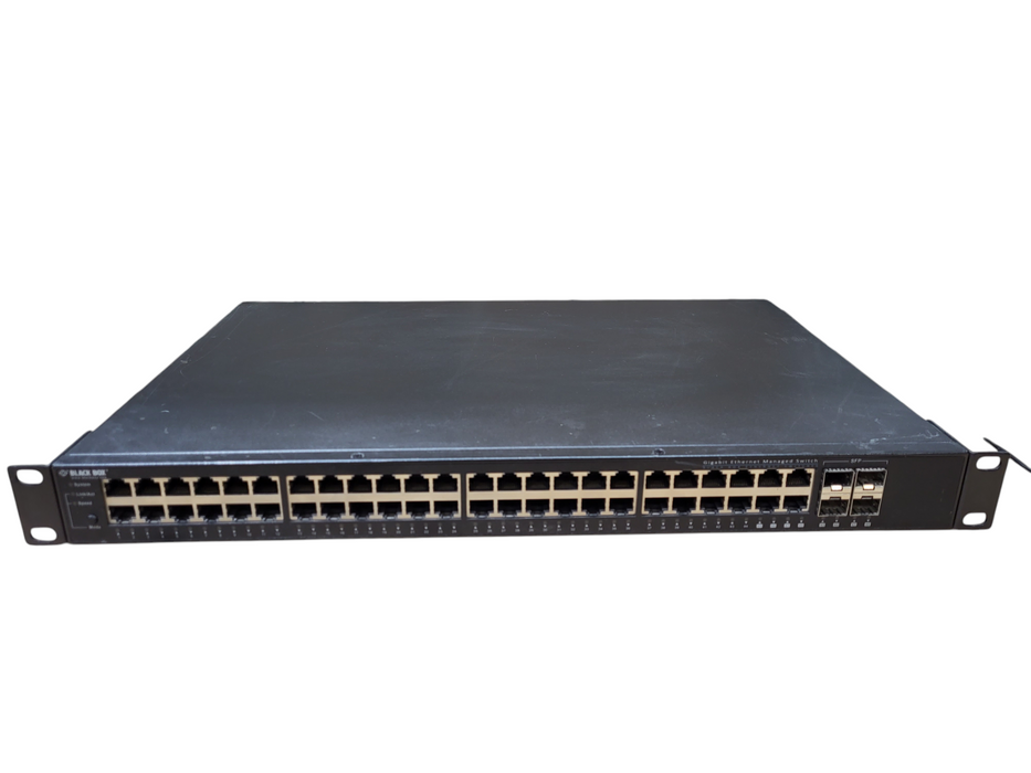 Black Box LGB1148A 48-Port Gigabit Managed Switch READ