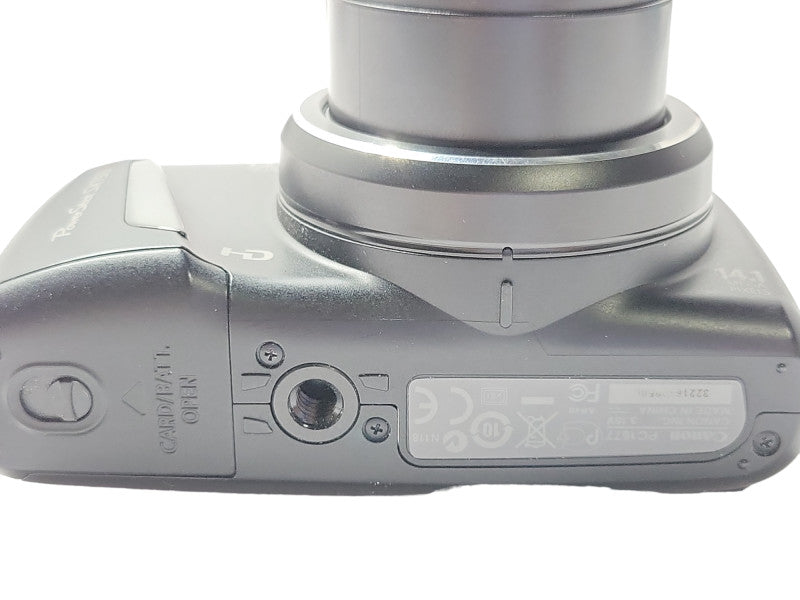 Canon PowerShot SX150 IS PC1677 12x Optical Zoom 14.1 MP Camera, READ _