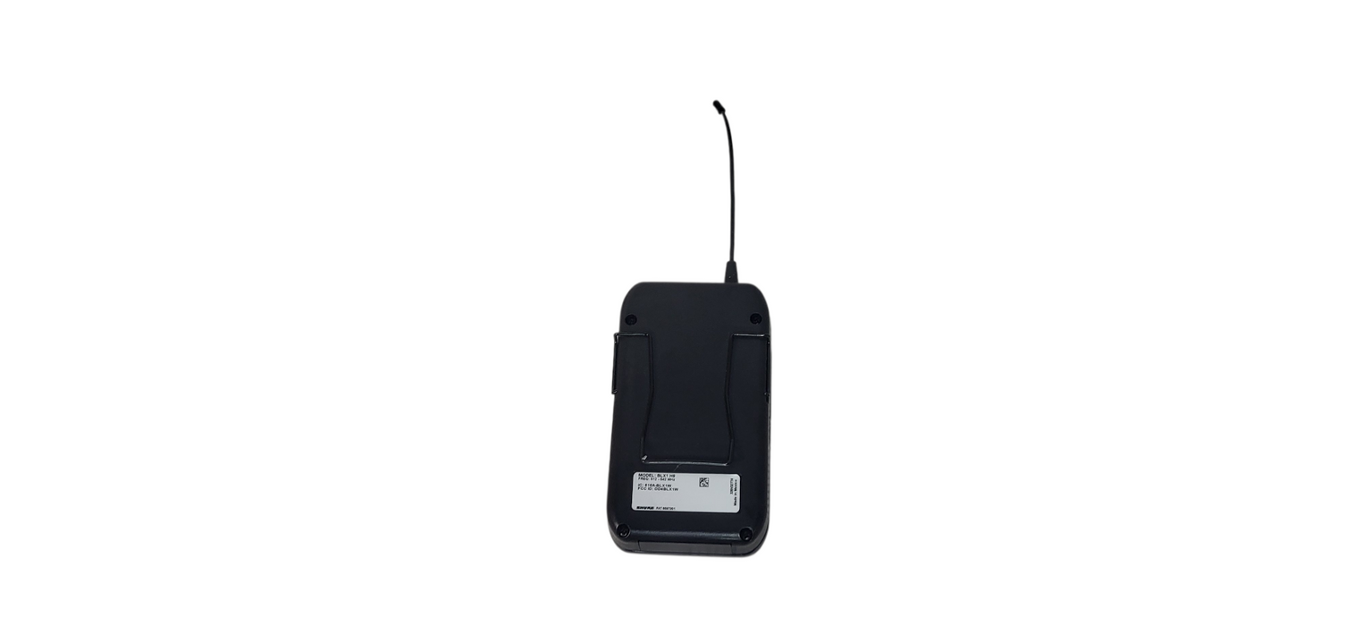 Shure BLX1 H9 Wireless Bodypack Transmitter | No Mic