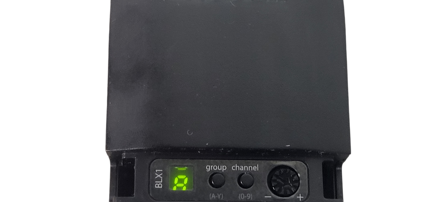 Shure BLX1 H9 Wireless Bodypack Transmitter | No Mic