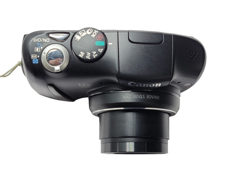 Canon PowerShot SX150 IS PC1677 12x Optical Zoom 14.1 MP Camera, READ _