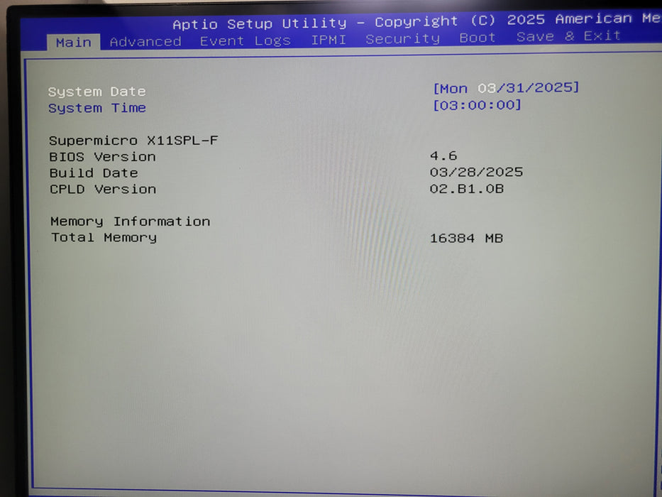 Supermicro X11SPL-F | Xeon Silver 4208 @2.10GHz 16GB RAM DDR4 9361-8i