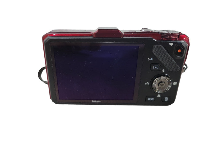 Nikon Coolpix S9300 Black Nikkor 18X Wide Lens Compact Digital Camera !