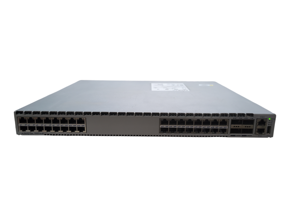 Arista DCS-7050TX-48 32-Port 10Gbe/4-Port 40Gbe QSFP Data Center Switch, READ