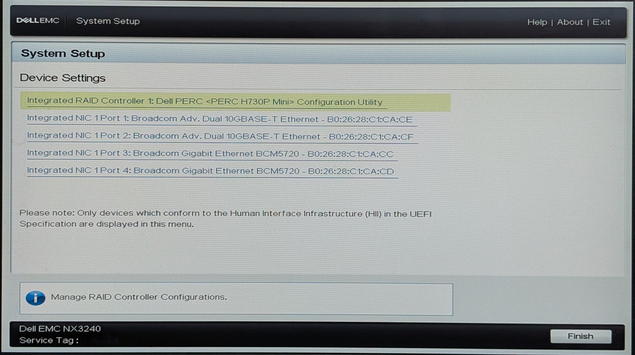 Dell NX3240, 2x Xeon Silver 4214, 32GB DDR4, H730P Mini, No HDD, 2x 750W PSU