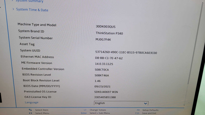 Lenovo P340 - Core i7-10700 | 64GB RAM | 512GB NVMe %