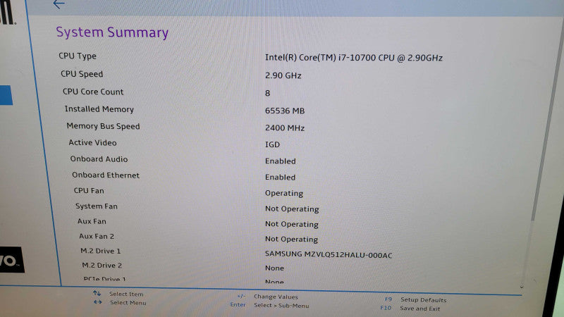 Lenovo P340 - Core i7-10700 | 64GB RAM | 512GB NVMe %