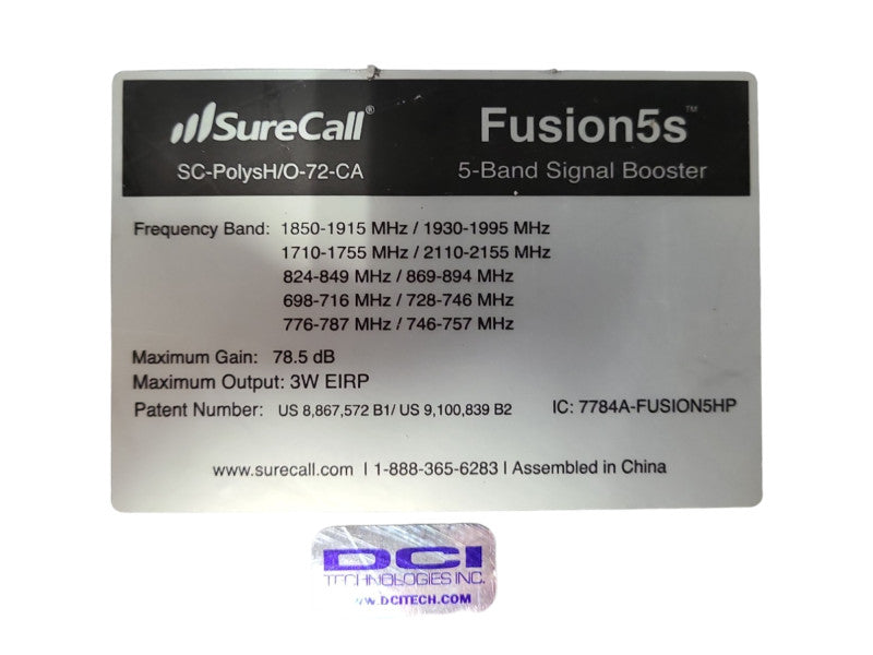 SureCall Fusion5s Proway Series Signal Booster, READ