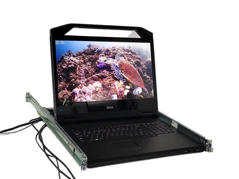 Dell FPM185 KVM Console 1U Rackmount 18.5\\" Monitor _