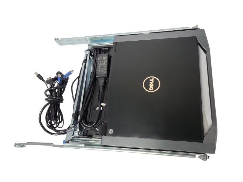 Dell FPM185 KVM Console 1U Rackmount 18.5\\" Monitor _