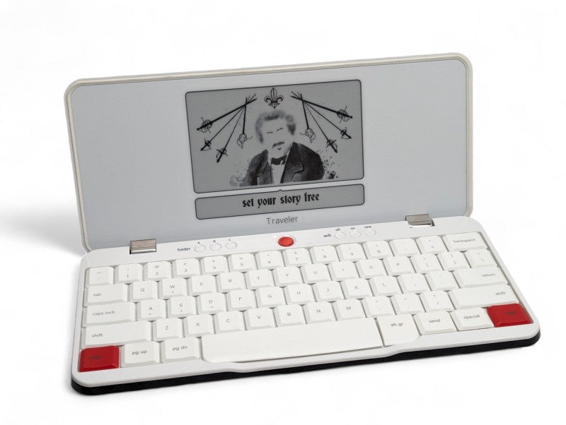 Freewrite Traveler typewriter with E Ink Digital Screen Model AST01 -
