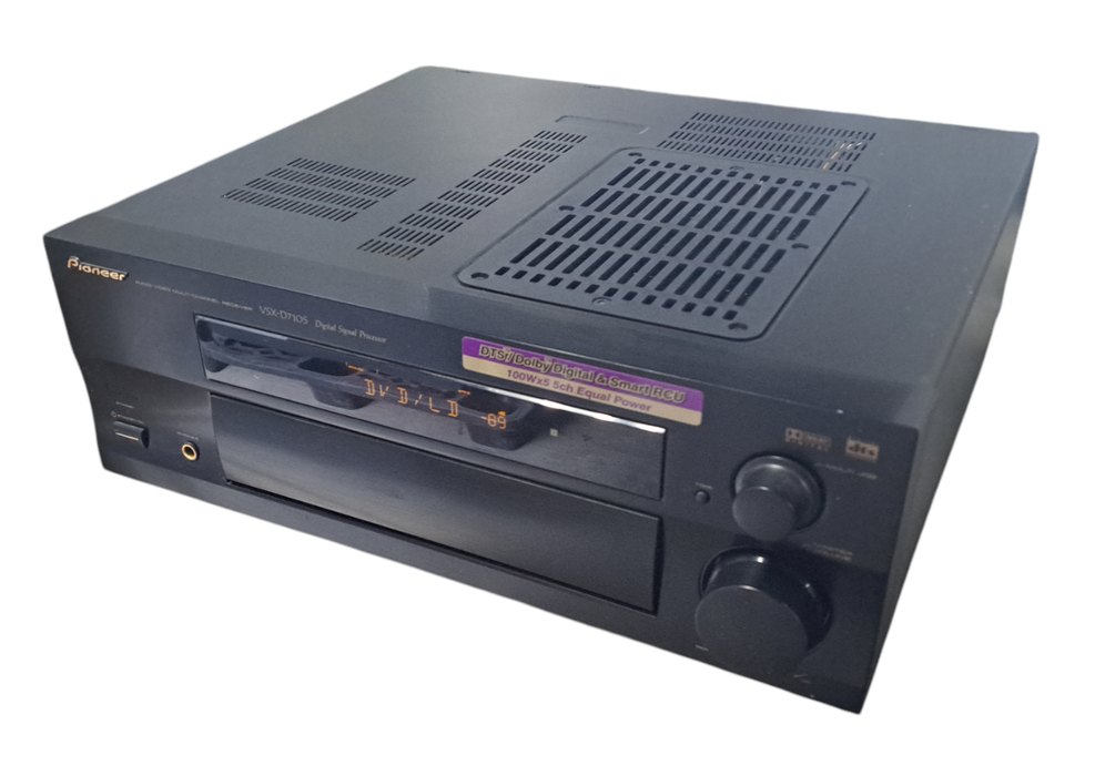 Pioneer VSX D710S Audio-Video Multi-Channel Receiver READ