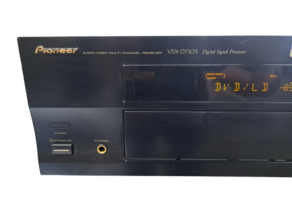 Pioneer VSX D710S Audio-Video Multi-Channel Receiver READ