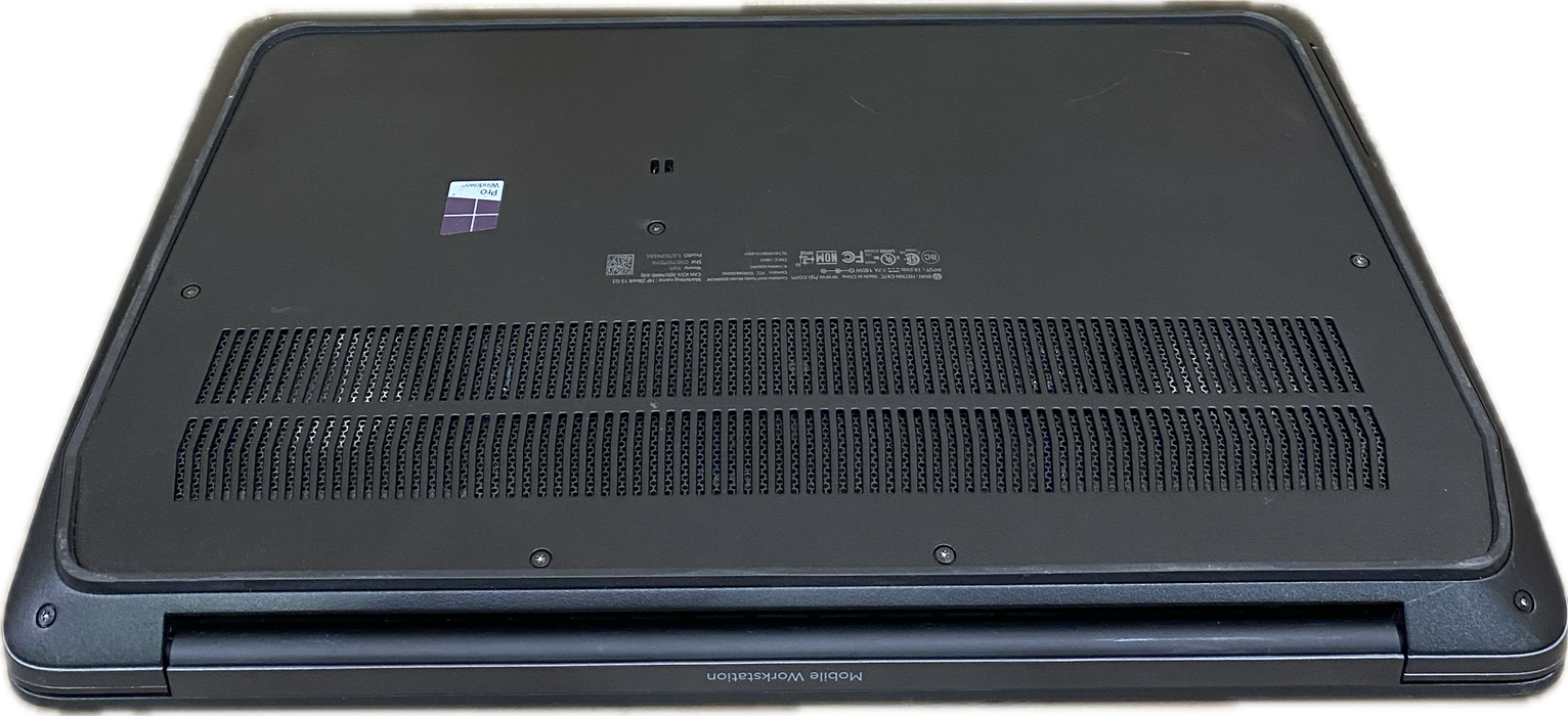 HP ZBook 15 G3 XEON E3-1505M 2.80GHz QUADRO M1000M 2GB 16GB RAM 256GB SSD
